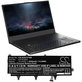 Batteria per Asus Zephyrus Gx701, Rog Zephyrus S Gx701, Rog Gx701, C41N1802, Li-Pol, 4850mAh, 15.4V, HQ