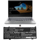 Batteria per Lenovo ThinkBook 13s, 14s, L18C4PF0, Li-Pol, 2850mAh, 15.36V, HQ
