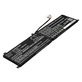 Batteria per MSI GS65 Stealth Thin, PS63, P65 Creator 8RF, BTY-M6L, Li-Pol, 5200mAh, 15.2V, HQ