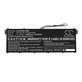Batteria per Acer ConceptD 3, Spin 5, Swift 3, 5, X, Travelmate Spin P4, AP18C7M, Li-Pol, 3800mAh, 15.4V, HQ