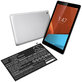 Batteria per Vodafone Tab Prime 7, TLP058B2, Li-Pol, 3.85V, 5500mAh, HQ