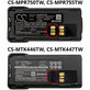 Batteria per Motorola DP2600, 4000, 4600, 4800, XPR3000, XPR3300, PMNN4409, Li-Ion, 3350mAh, 7.4V, HQ