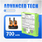 Batteria per Detewe Outdoor Pmr e Simvalley, MT700D03XXC, Ni-MH, 700mAh, 4.8V, HQ