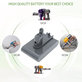 Batteria per Dyson DC31, DC34 DC35 DC44 DC56 965557-03, Li-Ion, 2500mAh, 22.8V, HQ