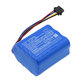 Batteria per Ecovacs Winbot X, WA30 WA50 S07-Li-222-3000, Li-Ion, 2600mAh, 22.2V, HQ