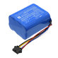 Batteria per Ecovacs Winbot X, WA30 WA50 S07-Li-222-3000, Li-Ion, 2600mAh, 22.2V, HQ
