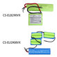 Batteria per AEG, Electrolux 4055132304, Ni-MH, 1300mAh, 12V, HQ