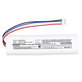 Batteria per Xiaomi Mi Robot Vacuum Mop 2, Mijia Sweeping Vacuum Cleaner 2C P2051-4S1P-ZM, Li-Ion, 3200mAh, 14.4V, HQ