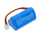 Batteria per CleanMate S460, Pure Clean PUCRC25 18650-3S15, Li-Ion, 2600mAh, 11.1V, HQ