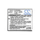 Batteria per Bang & Olufsen Beoplay H7, H8, H9, PLB-103, Li-Ion, 3.7V, 650mAh, HQ