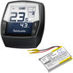 Batteria per Bosch Bdu3xx, Bosch Intuvia Display, 502030, Li-Pol, 3.7V, 250mAh, HQ