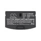 Batteria per Sennheiser, BA150, Ni-MH, 2.4V, 60mAh, HQ