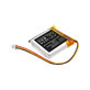 Batteria per Sennheiser GSP 350, 500, 670, AHB552826TPC-2, Li-Pol, 3.7V, 350mAh, HQ