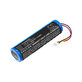 Batteria per Akai 5000 Solo, Ewi 5000, 1ABTUR18650ZY01, Li-Ion, 3400mAh, 3.7V, HQ