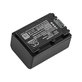 Batteria per Sony FDR-AX33, 40, 45, 53, 60, 700, P33, HDR-CX450, 625, NP-FV50A, Li-Ion, 1030mAh, 7.3V, HQ