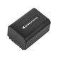 Batteria per Sony FDR-AX33, 40, 45, 53, 60, 700, P33, HDR-CX450, 625, NP-FV50A, Li-Ion, 1030mAh, 7.3V, HQ