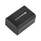 Batteria per Sony FDR-AX33, 40, 45, 53, 60, 700, P33, HDR-CX450, 625, NP-FV50A, Li-Ion, 1030mAh, 7.3V, HQ