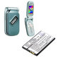 Batteria per Alcatel Lollipops, 3DS11080AAAA, Li-Ion, 3.7V, 650mAh, HQ