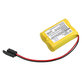Batteria per GE A06b-6093-K001, Li-MnO2, BR-AGCF2W, 2200mAh, 6V, HQ
