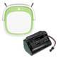 Batteria per Ecovacs Deebot Slim, D36 ZJ1450, Li-Ion, 3400mAh, 10.8V, HQ
