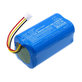 Batteria per Blaupunkt BlueBot XSMART, BPK-VCBB1XB Xboost D071-INR-CH-4S1P, Li-Ion, 3400mAh, 14.4V, HQ
