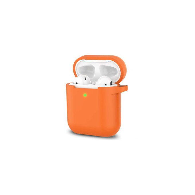 Custodia in silicone per AirPods 1 e 2, Orange