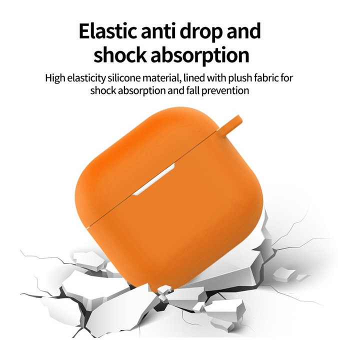 Custodia in silicone per AirPods 4, Orange