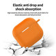 Custodia in silicone per AirPods 4, Orange
