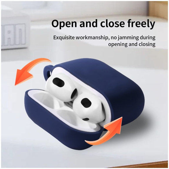 Custodia in silicone per AirPods 4, Orange