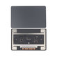 Trackpad completo per MacBook Pro 14", A2779 (2023), Space Gray, 661-32206, Genuine Apple