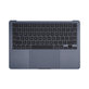 Top case con tastiera US e batteria per MacBook Air 13", A3113 (2024), Midnight, 661-40230, Genuine Apple