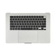 Top case con tastiera US e batteria per MacBook Air 15", A3114 (2024), Silver, 661-40267, Genuine Apple