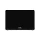 Schermo LCD per MacBook Air 13", A3113 (2024), con vetro frontale e copertura, Space Gray, 661-40278, Genuine Apple