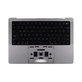 Top case con tastiera US e batteria per MacBook Pro 14", A3112 (2024), Space Black, 661-42518, Genuine Apple