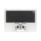 Top case con tastiera US e batteria per MacBook Pro 14", A3185 (2024), Silver, 661-50211, Genuine Apple