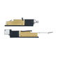 Altoparlanti sinistro e destro per MacBook Air 13", A3113 (2024), con antenna, 923-10350, Genuine Apple