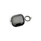 Custodia in silicone con supporto per telefono e moschettone per AirPods 4, Black