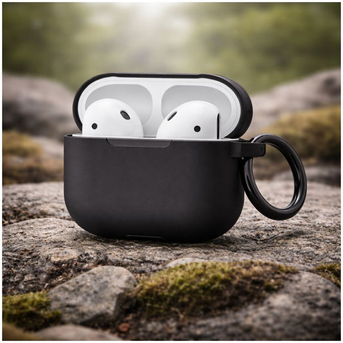 Custodia in silicone per AirPods 3, Black