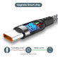 Cavo USB-C / USB-C, 6A, 2m, Gray