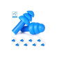 Tappi auricolari morbidi in silicone, Blue, paio