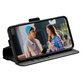 Custodia Wallet Kickstand per Samsung Galaxy A56 5G, Nero, PanzerGlass