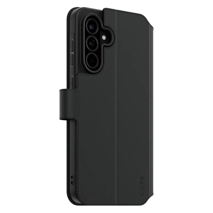 Custodia Wallet Kickstand per Samsung Galaxy A56 5G, Nero, PanzerGlass