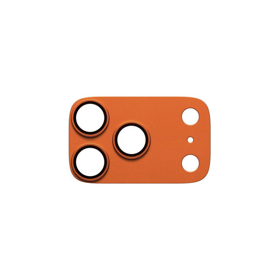 Protezione obiettivo Fender per iPhone 17 Pro, Arancione, PanzerGlass