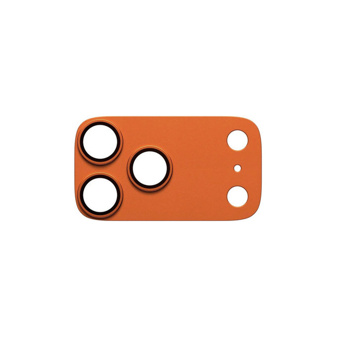 Protezione obiettivo Fender per iPhone 17 Pro Max, Arancione, PanzerGlass