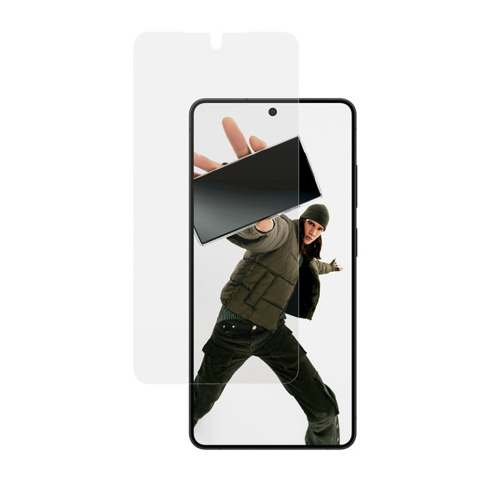 Vetro temperato UWF con applicatore per Samsung S26 Ultra, Clear, PanzerGlass