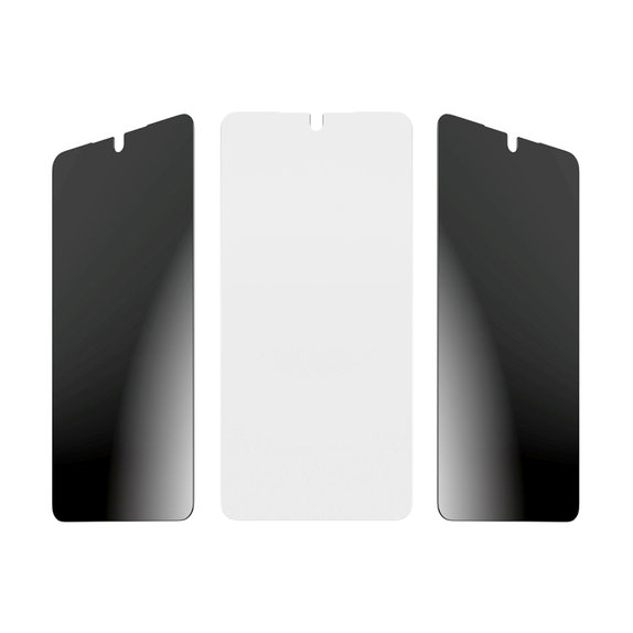 Vetro temperato privacy UWF 2-Way con applicatore per Samsung S26, Clear, PanzerGlass