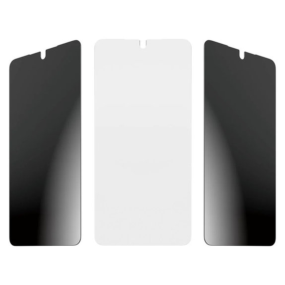 Vetro temperato UWF 2-Way Privacy con FASTFIT In-A-Box per Samsung Galaxy S26 Ultra, Trasparente, PanzerGlass