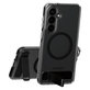 Custodia Kickstand con QI nero per Samsung Galaxy S26+, Nero, PanzerGlass
