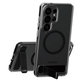 Custodia Kickstand con QI nero per Samsung Galaxy S26 Ultra, Trasparente, PanzerGlass