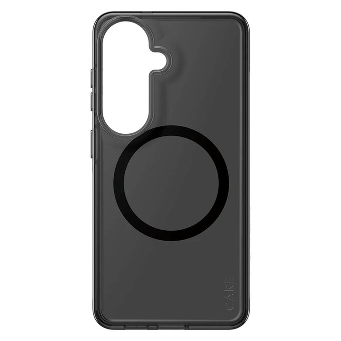 Custodia Smokey con QI nero per Samsung Galaxy S26, Nero, PanzerGlass